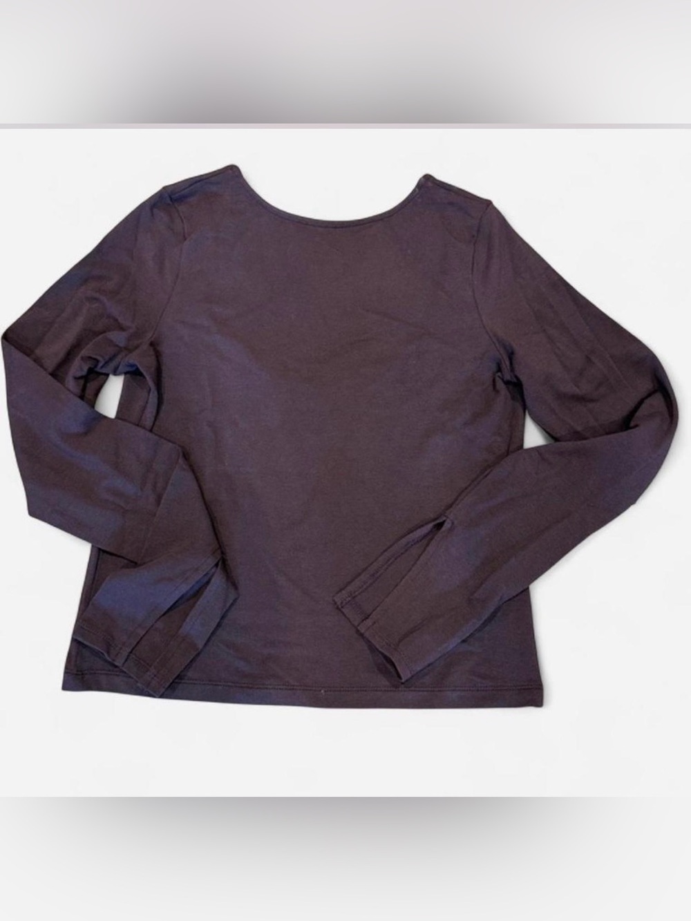 NWT | Madewell Long-Sleeve Scoopback Tee | Size Medium - Picture 5 of 5